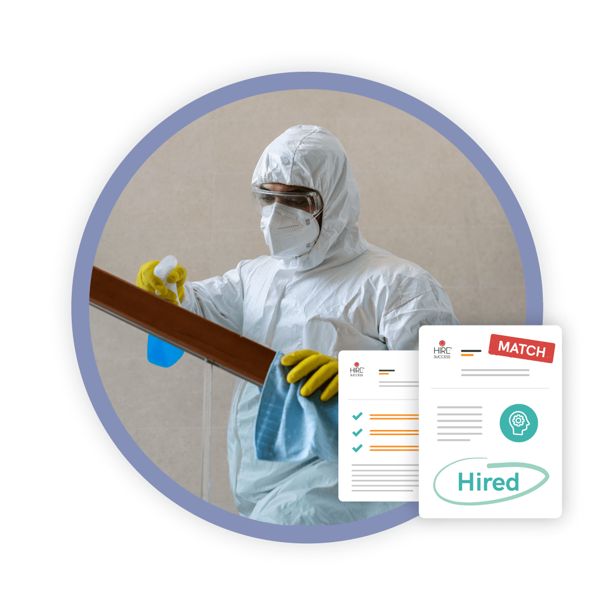 How to hire employees for a commercial cleaning business.