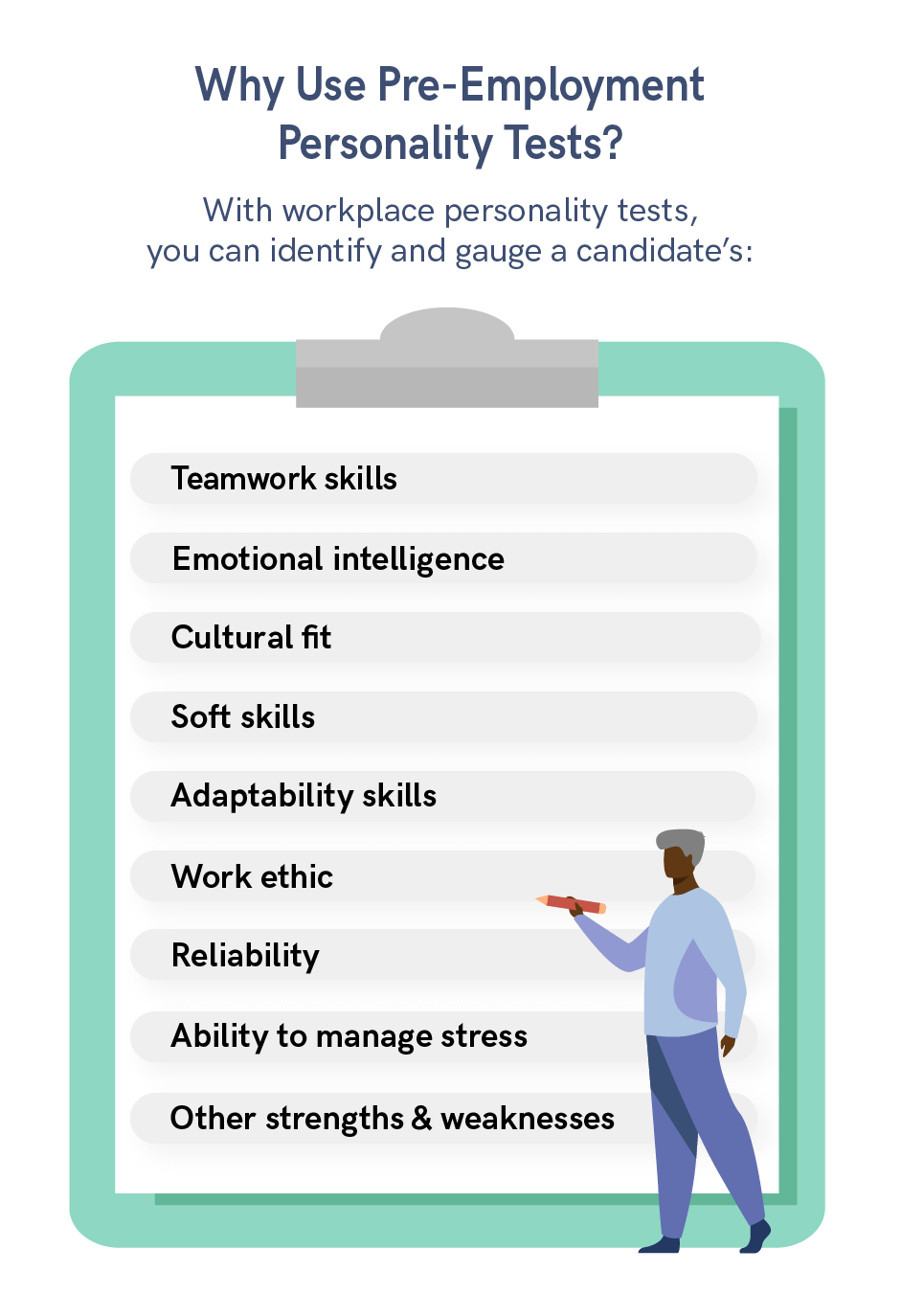What is a pre-employment personality test?