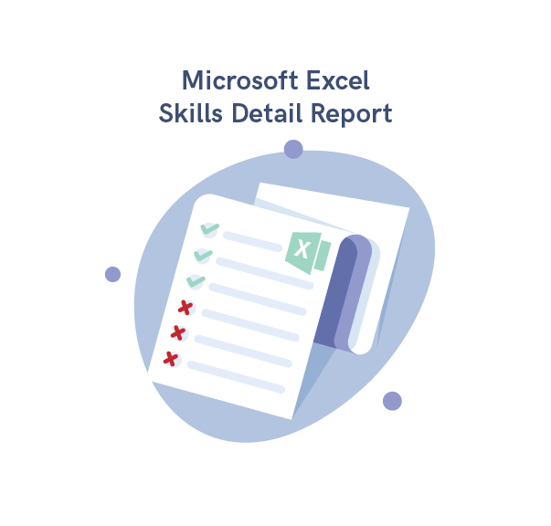 Excel skills detail report.