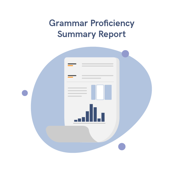 Grammar proficiency summary report.