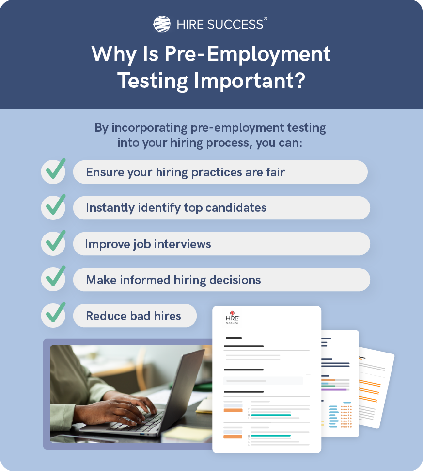 Why is pre employment testing important?