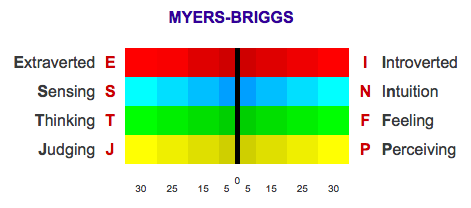 Myers Briggs Scale